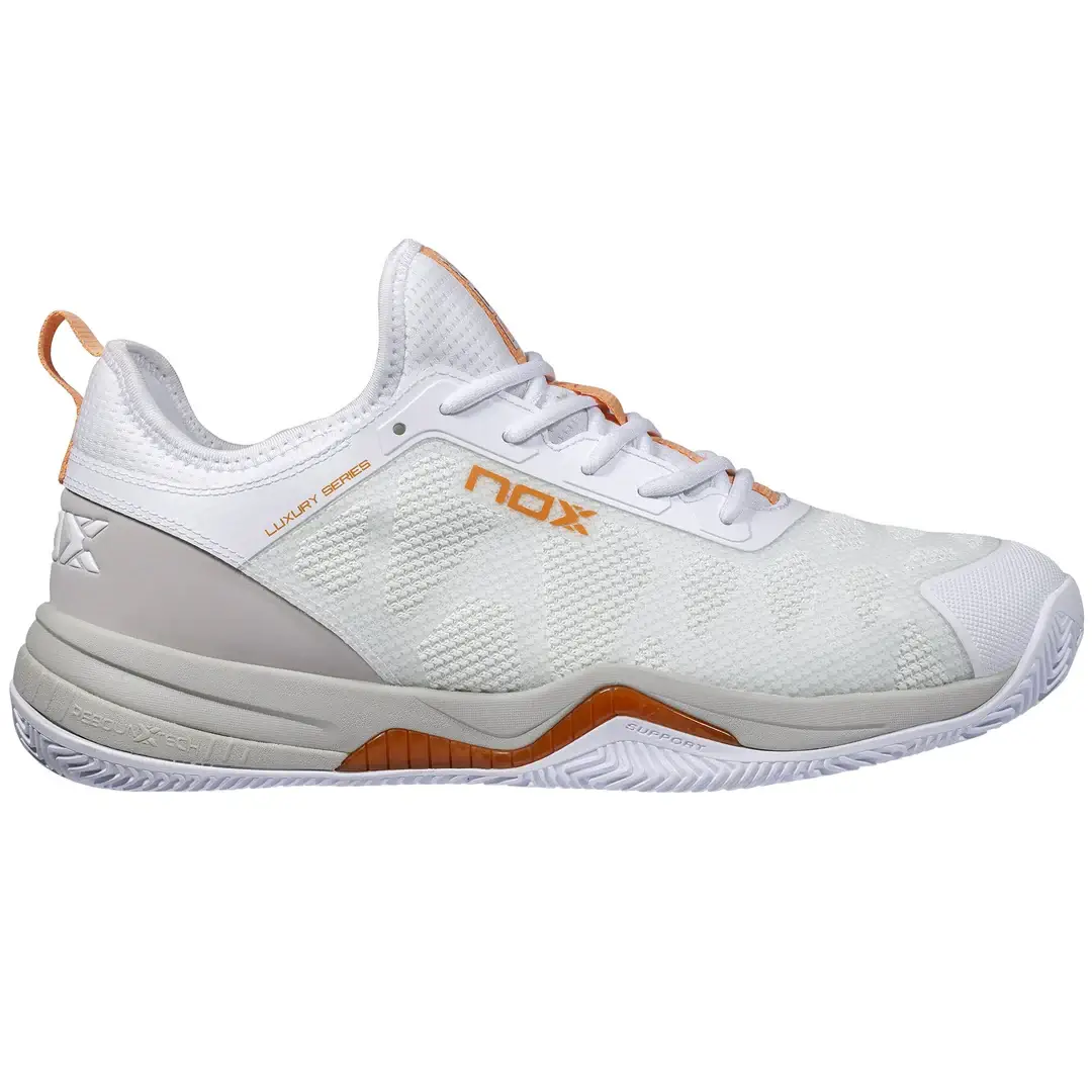 Calzado Lux Nerbo White/Coral Gold