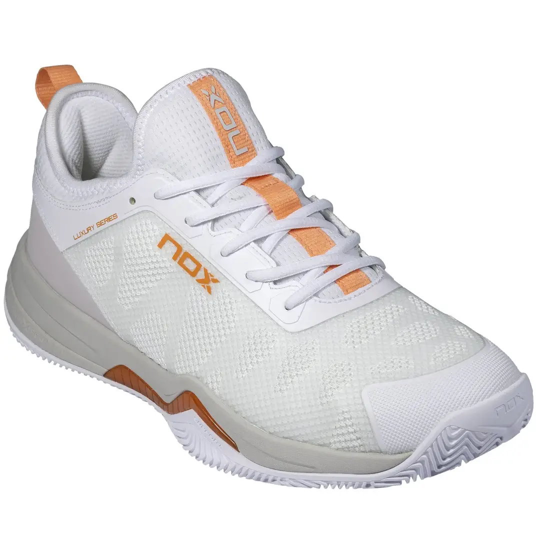 Calzado Lux Nerbo White/Coral Gold