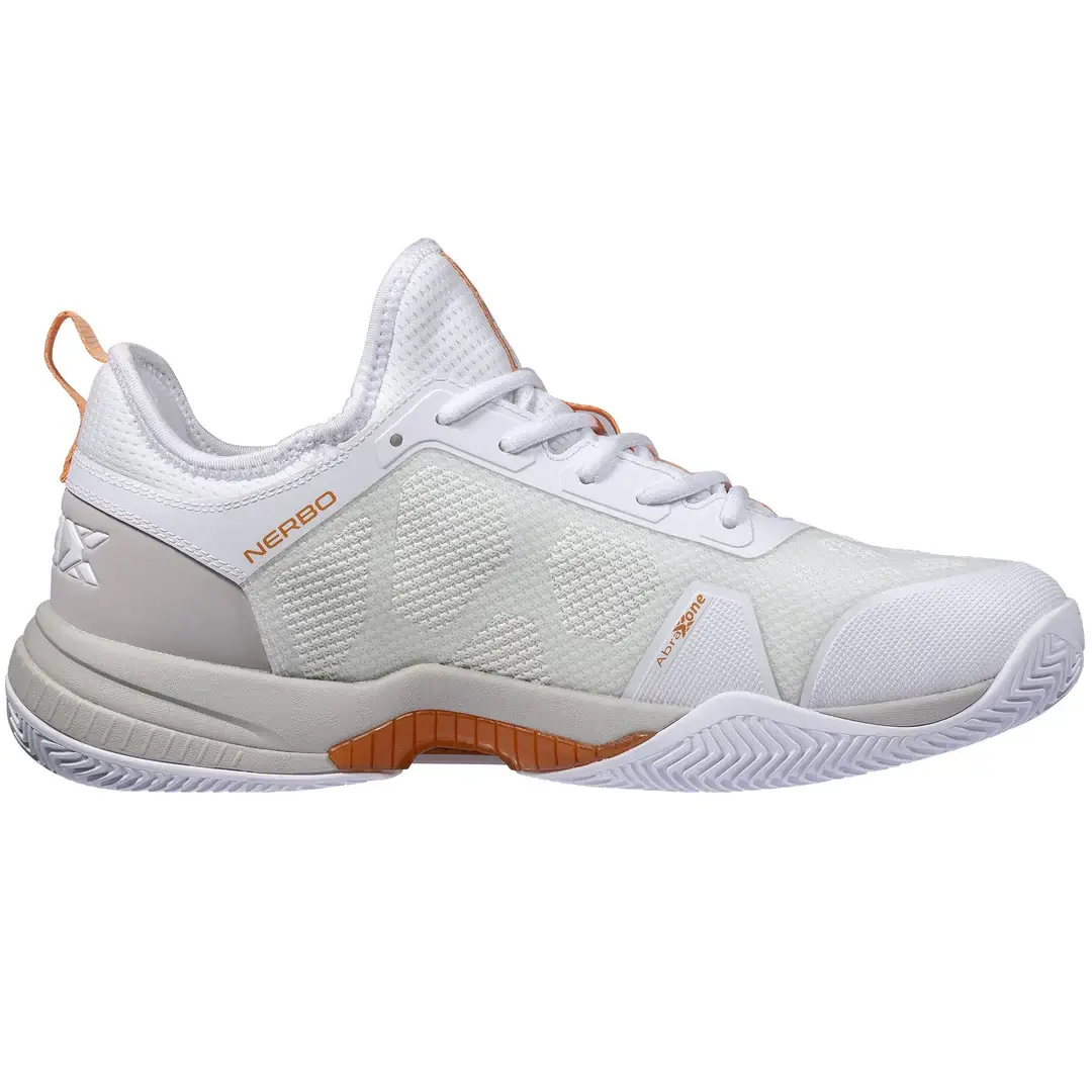 Calzado Lux Nerbo White/Coral Gold