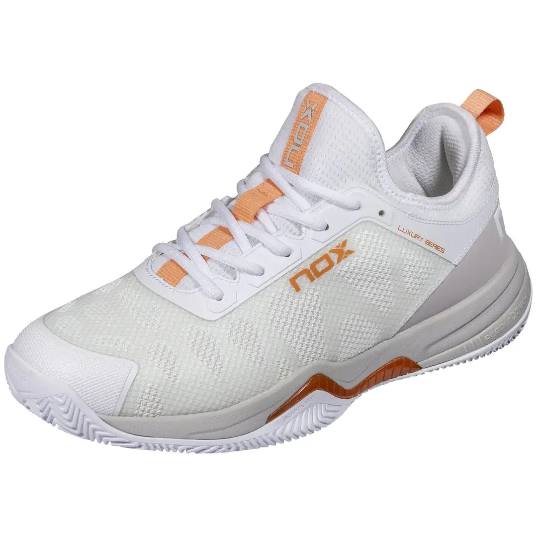 Calzado Lux Nerbo White/Coral Gold