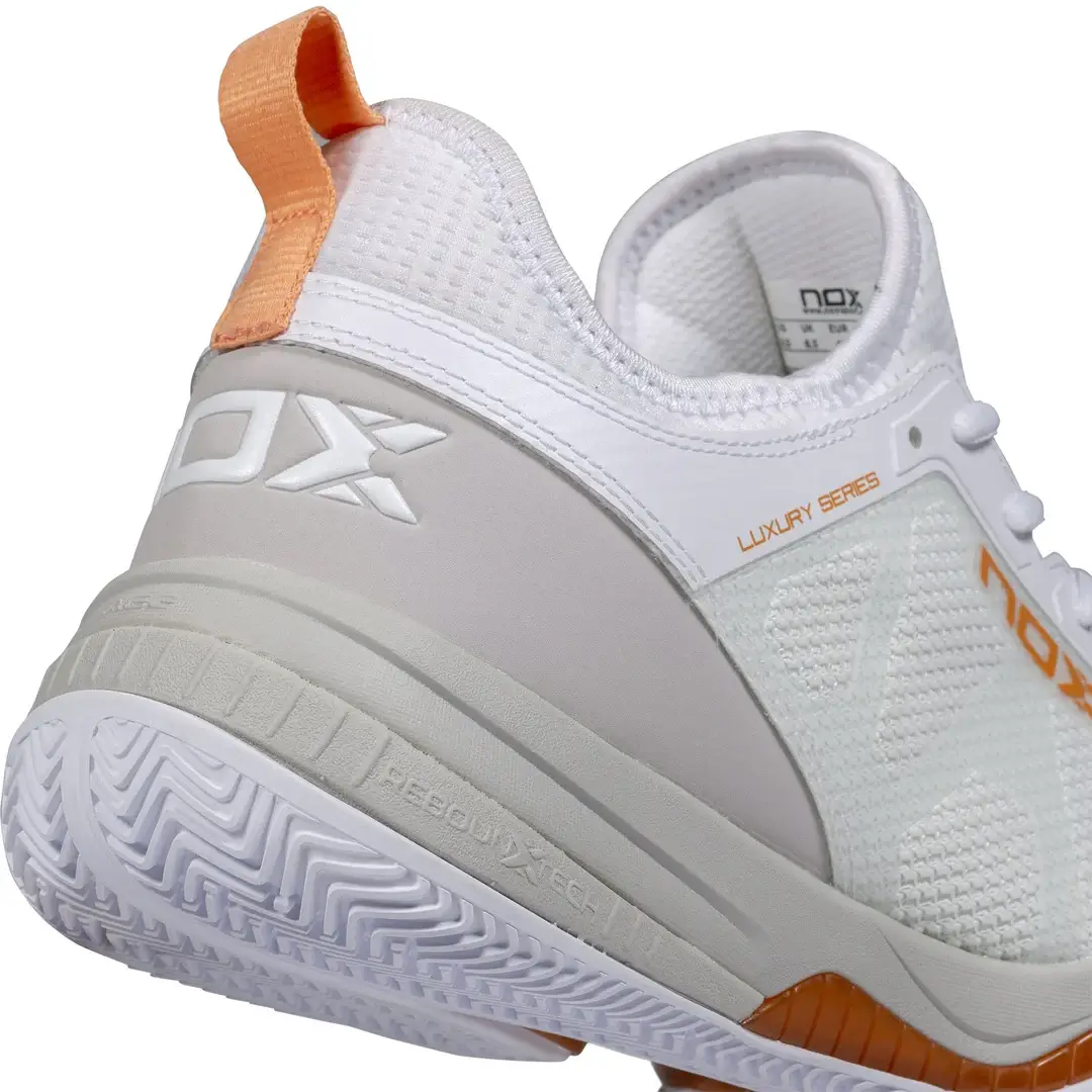 Calzado Lux Nerbo White/Coral Gold