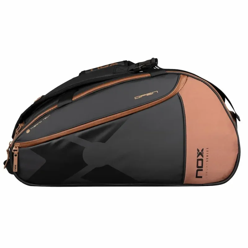 Mochila NOX Luxury Open Series Negra con Marrón
