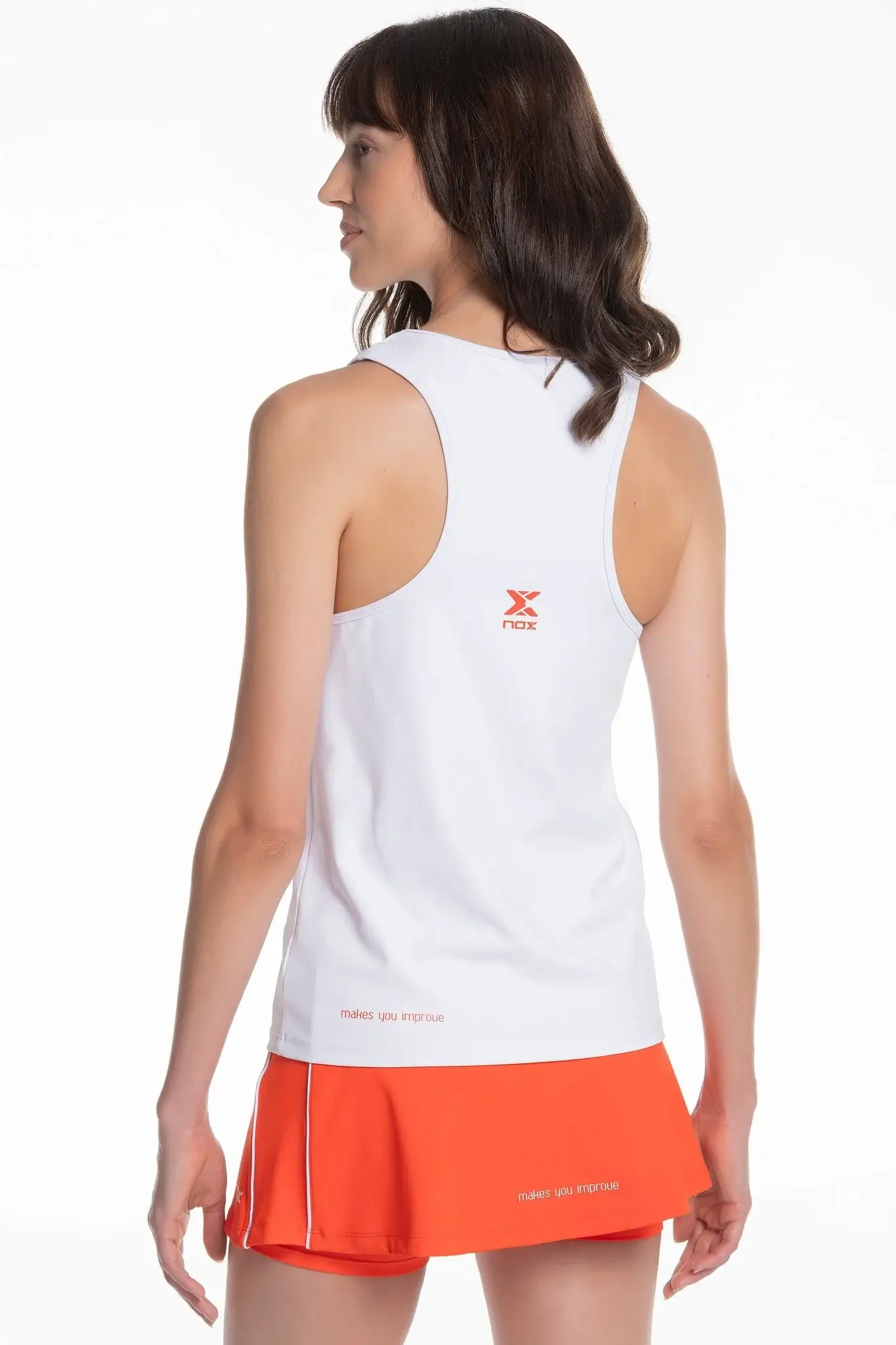 camiseta mujer nox team fit white t22mcattfwh 3 Camiseta para Mujer NOX Team Fit White