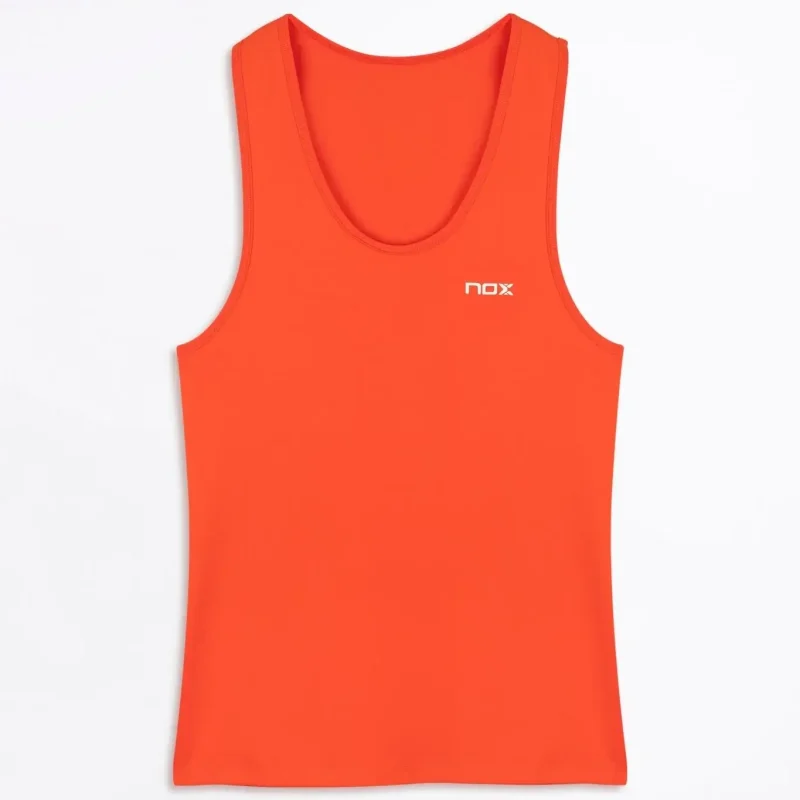 Camiseta de Tirantes para Mujer NOX Team Fit Red