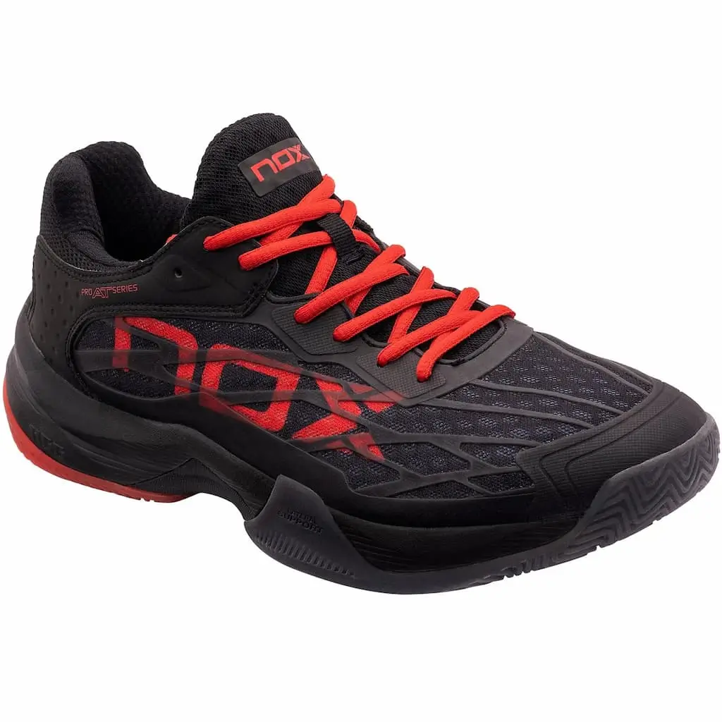 calzado at10 lux negro y rojo 1 Calzado AT10 Lux Negro y Rojo