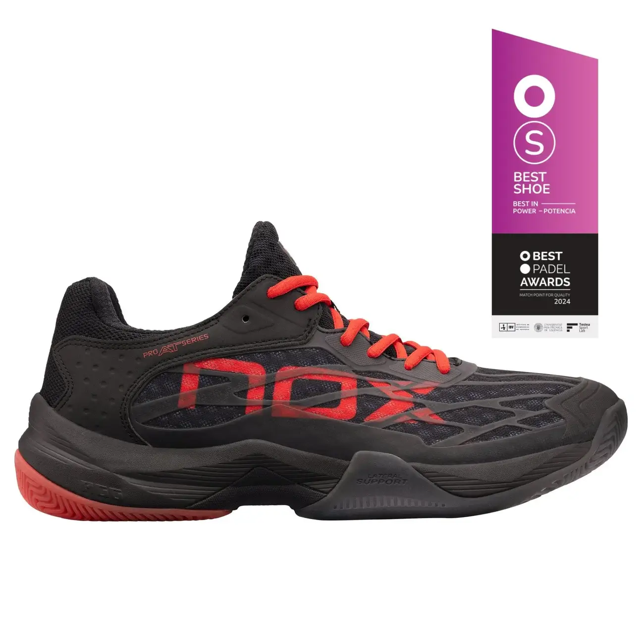 calzado at10 lux negro y rojo Calzado AT10 Lux Negro y Rojo