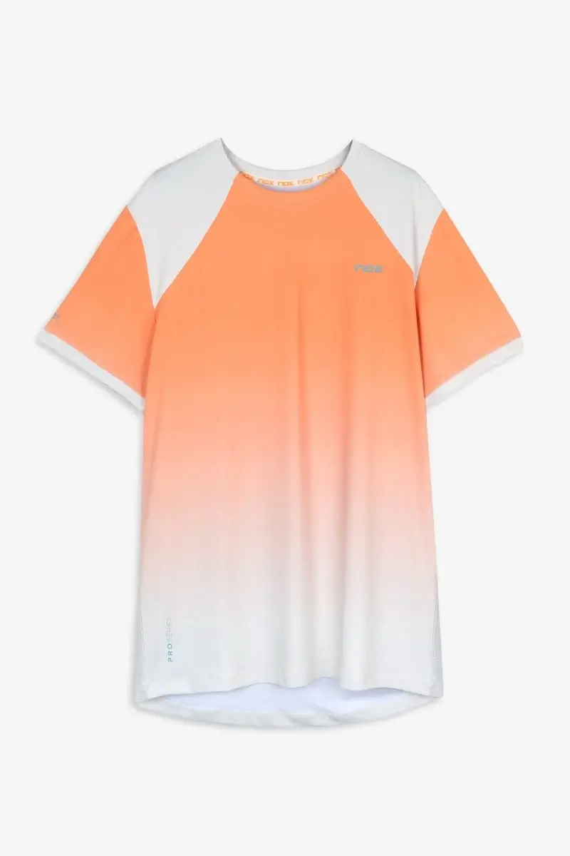 camiseta hombre nox pro mock orange degraded 1 Camiseta de Hombre Nox Pro Mock Orange Degraded