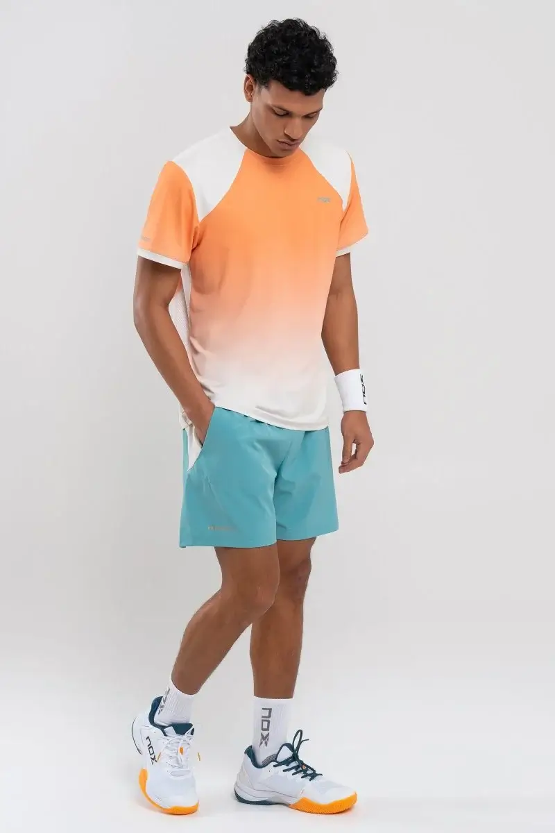 camiseta hombre nox pro mock orange degraded 3 Camiseta de Hombre Nox Pro Mock Orange Degraded