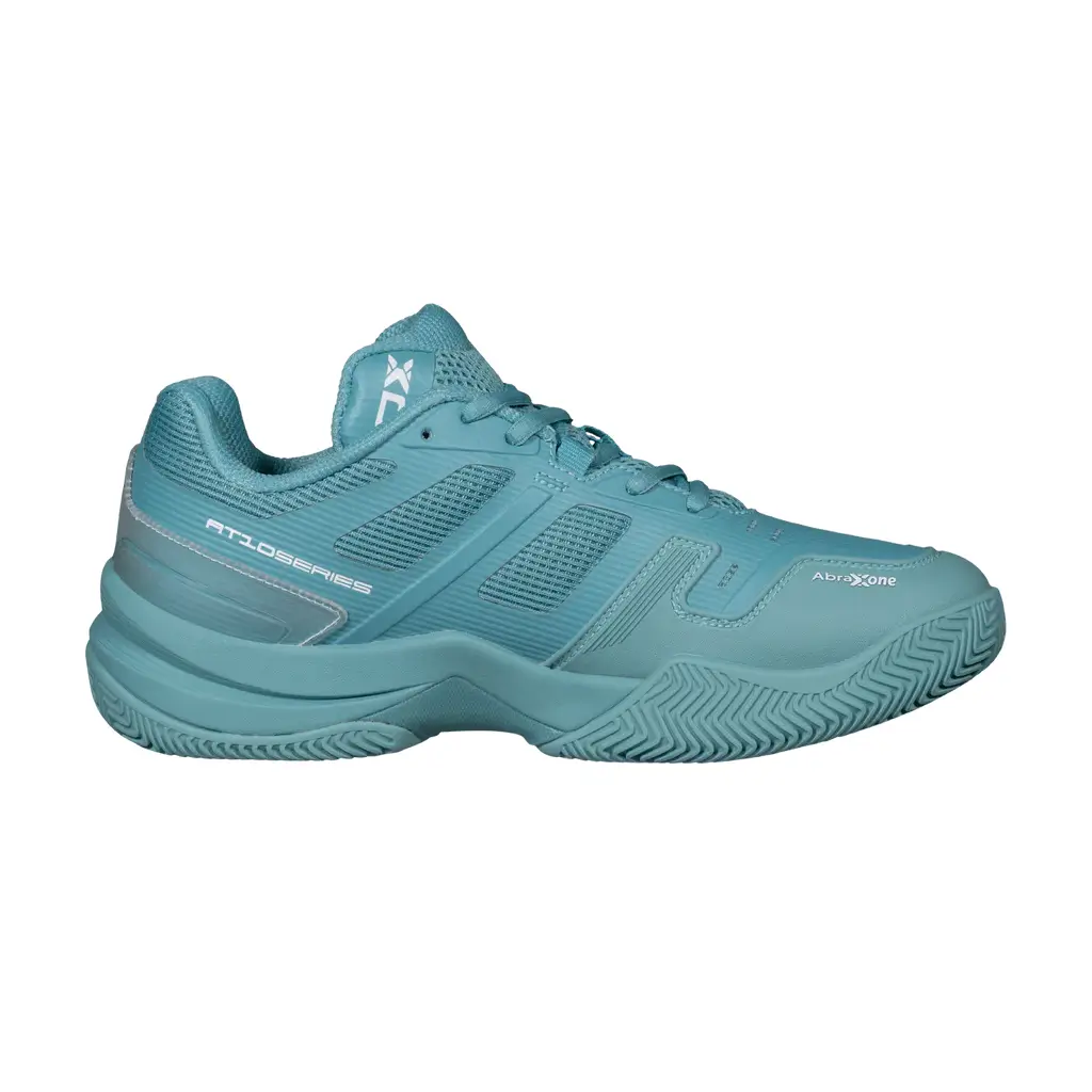 calzado de padel nox at10 pro turquoise white 3 Calzado de Pádel Nox AT10 Pro Turquoise/White