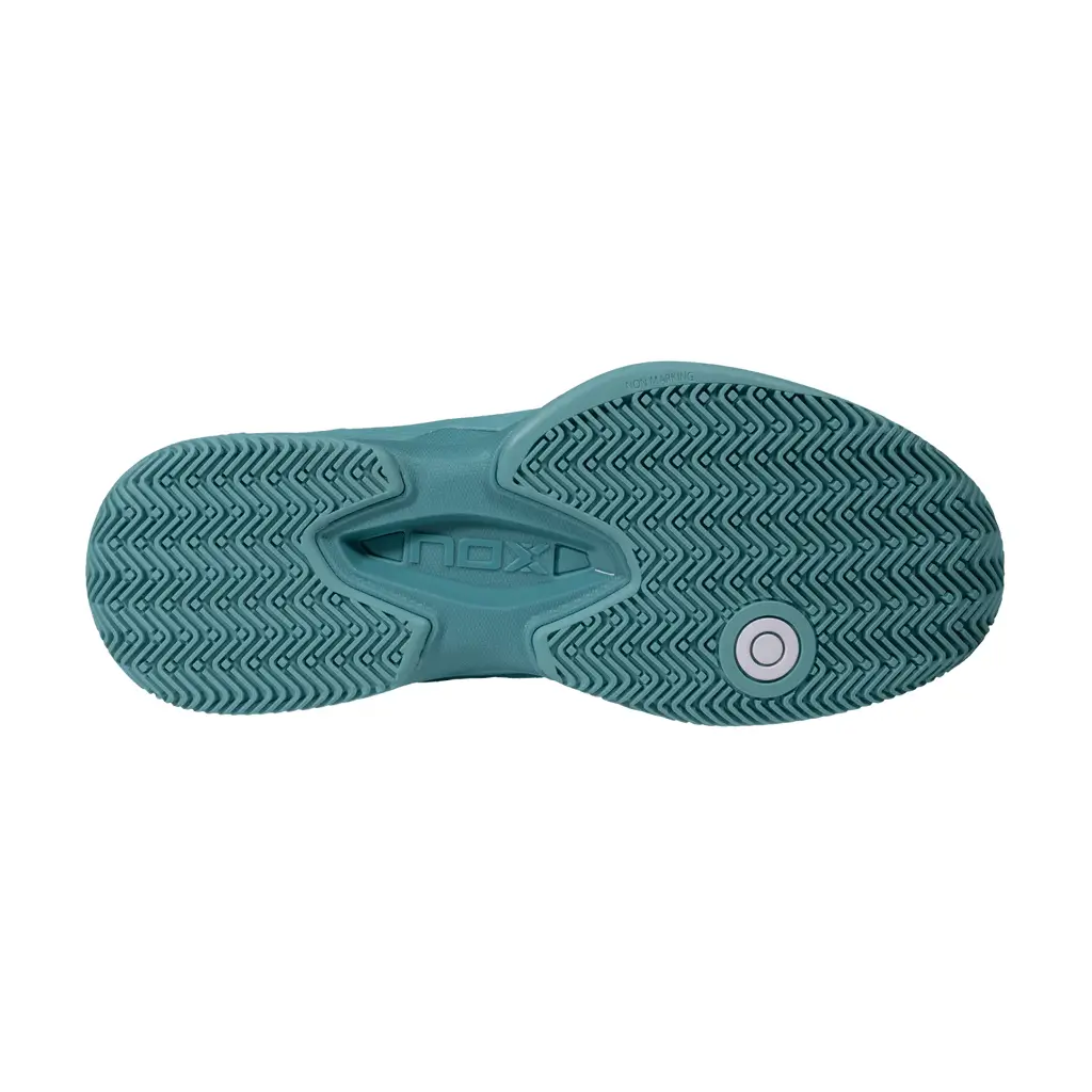 calzado de padel nox at10 pro turquoise white 4 Calzado de Pádel Nox AT10 Pro Turquoise/White
