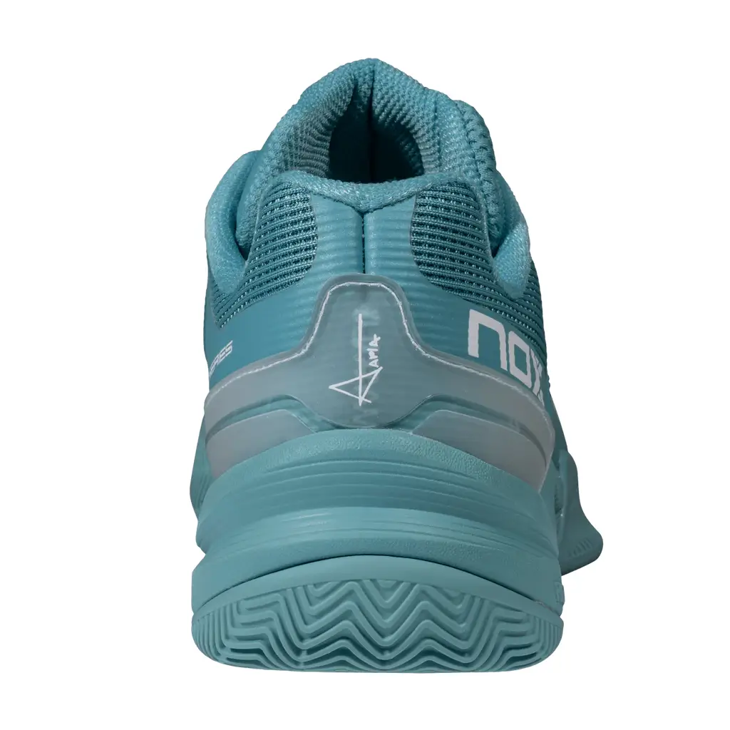 calzado de padel nox at10 pro turquoise white 6 Calzado de Pádel Nox AT10 Pro Turquoise/White