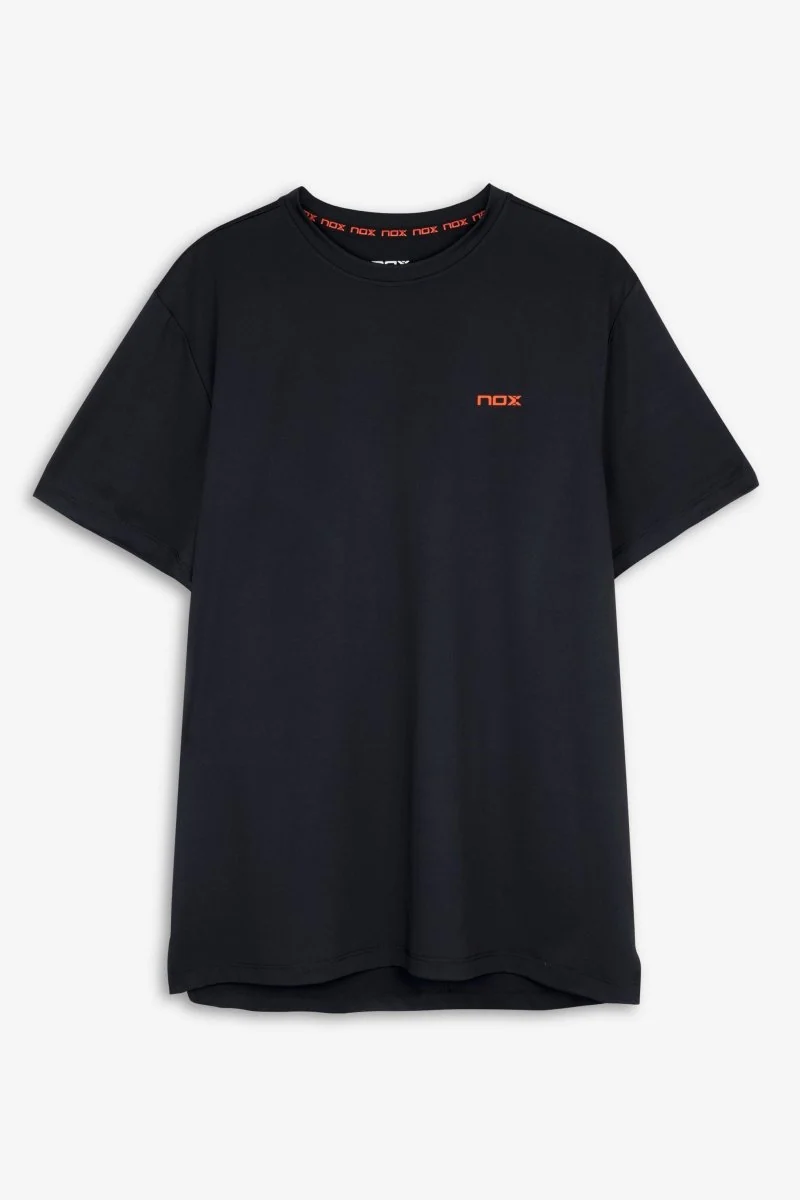 camiseta para hombre nox team black 1 Camiseta para Hombre Nox Team Black, vista frontal de la prenda