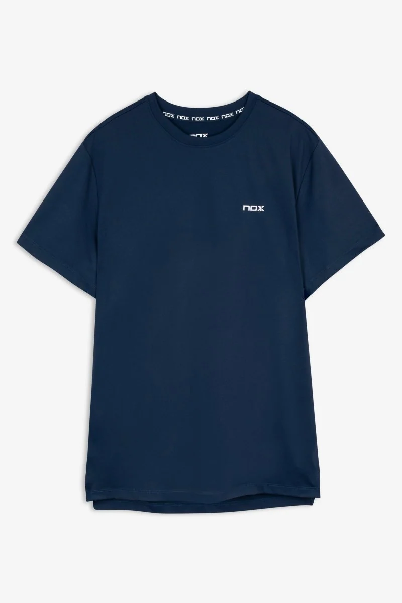camiseta para hombre nox team navy blue 1 Camiseta para Hombre Nox Team Navy Blue, vista frontal de la prenda