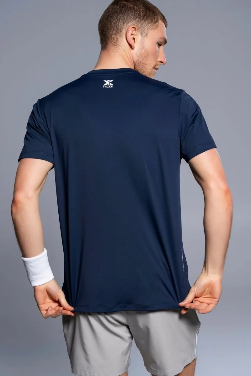camiseta para hombre nox team navy blue 4 Camiseta para Hombre Nox Team Navy Blue, vista trasera