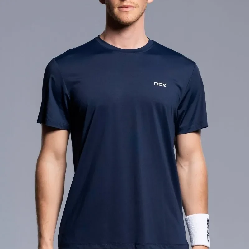 Camiseta para Hombre Nox Team Navy Blue, vista frontal