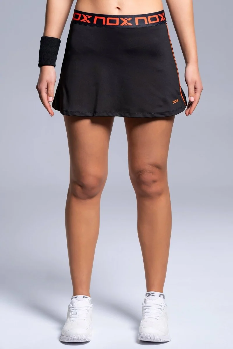 falda para mujer nox team black Falda para Mujer Nox Team Black, vista frontal