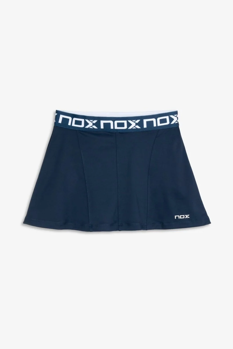 falda para mujer nox team navy blue 1 Falda para Mujer Nox Team Navy Blue, vista frontal de la prenda