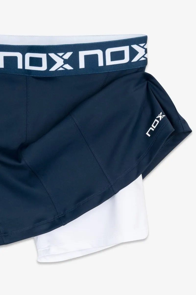 falda para mujer nox team navy blue 4 Falda para Mujer Nox Team Navy Blue, vista trasera