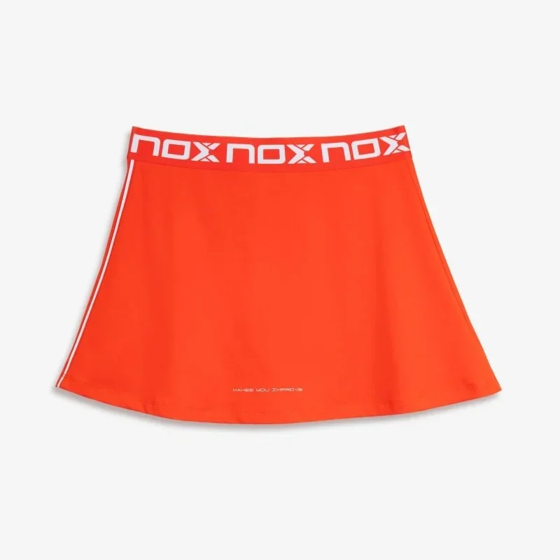 Falda para Mujer Nox Team Red, vista frontal de la prenda