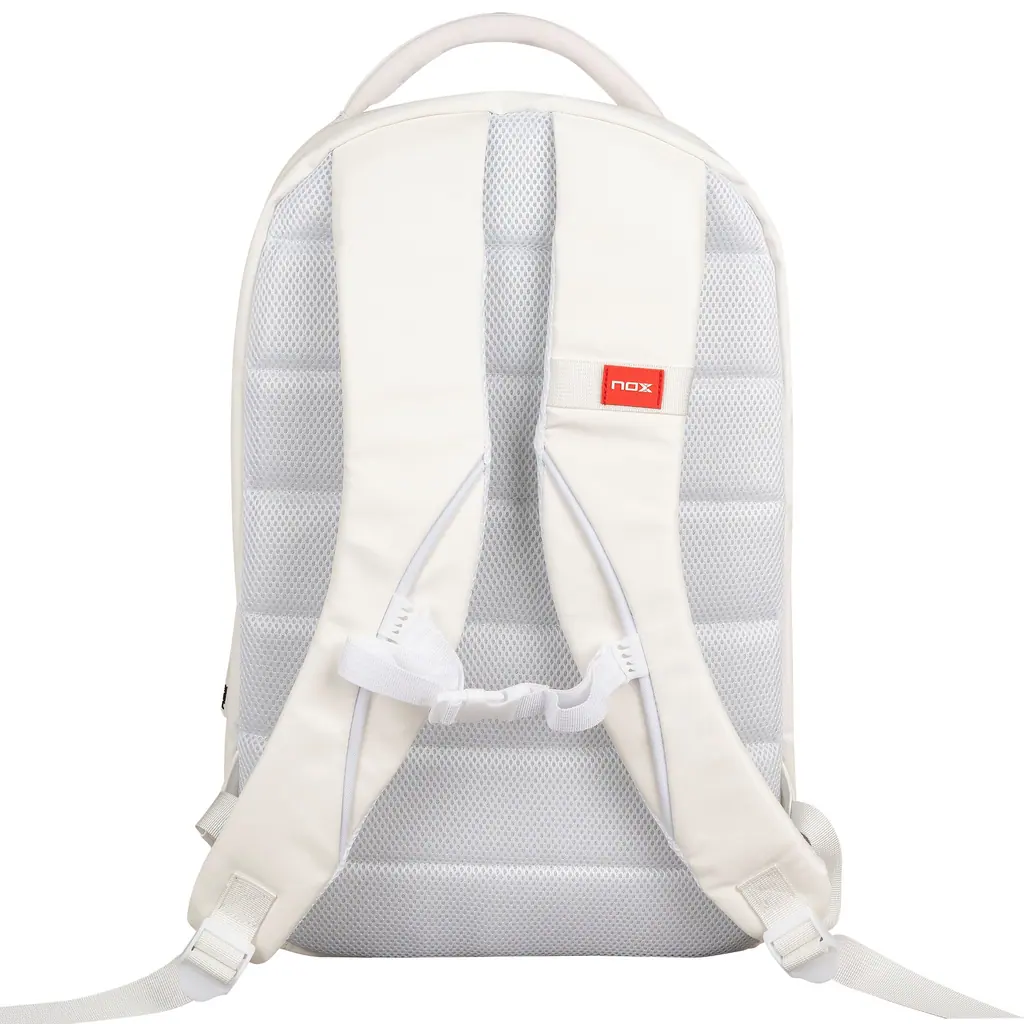 mochila nox pro series white 3 Mochila Nox Pro Series White, vista trasera