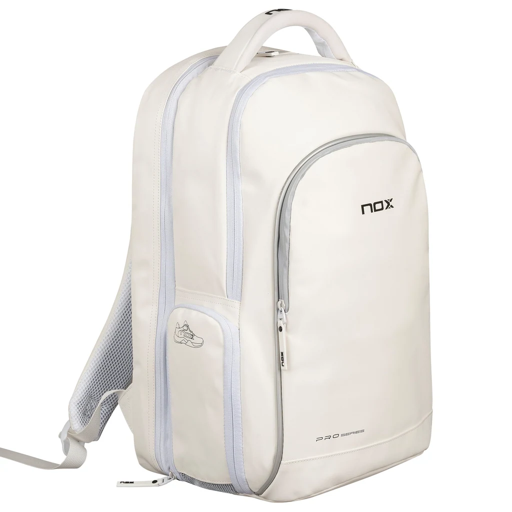 mochila nox pro series white 4 Mochila Nox Pro Series White, perfil lateral