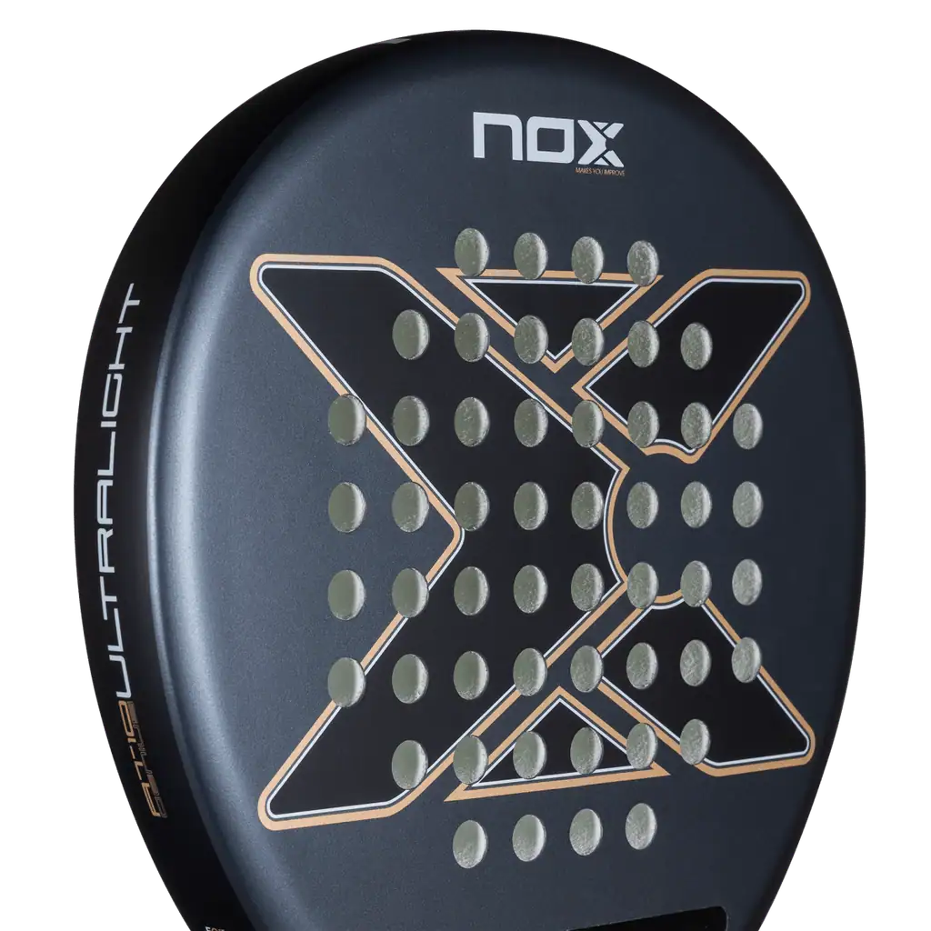 pala nox at10 genius ultra light 2026 4 Pala Nox AT10 Genius Ultra Light 2026, detalle del centro de la cara