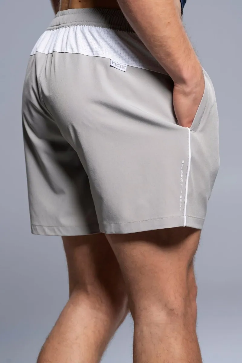 short para hombre nox team grey 4 Short para Hombre Nox Team Grey, vista trasera