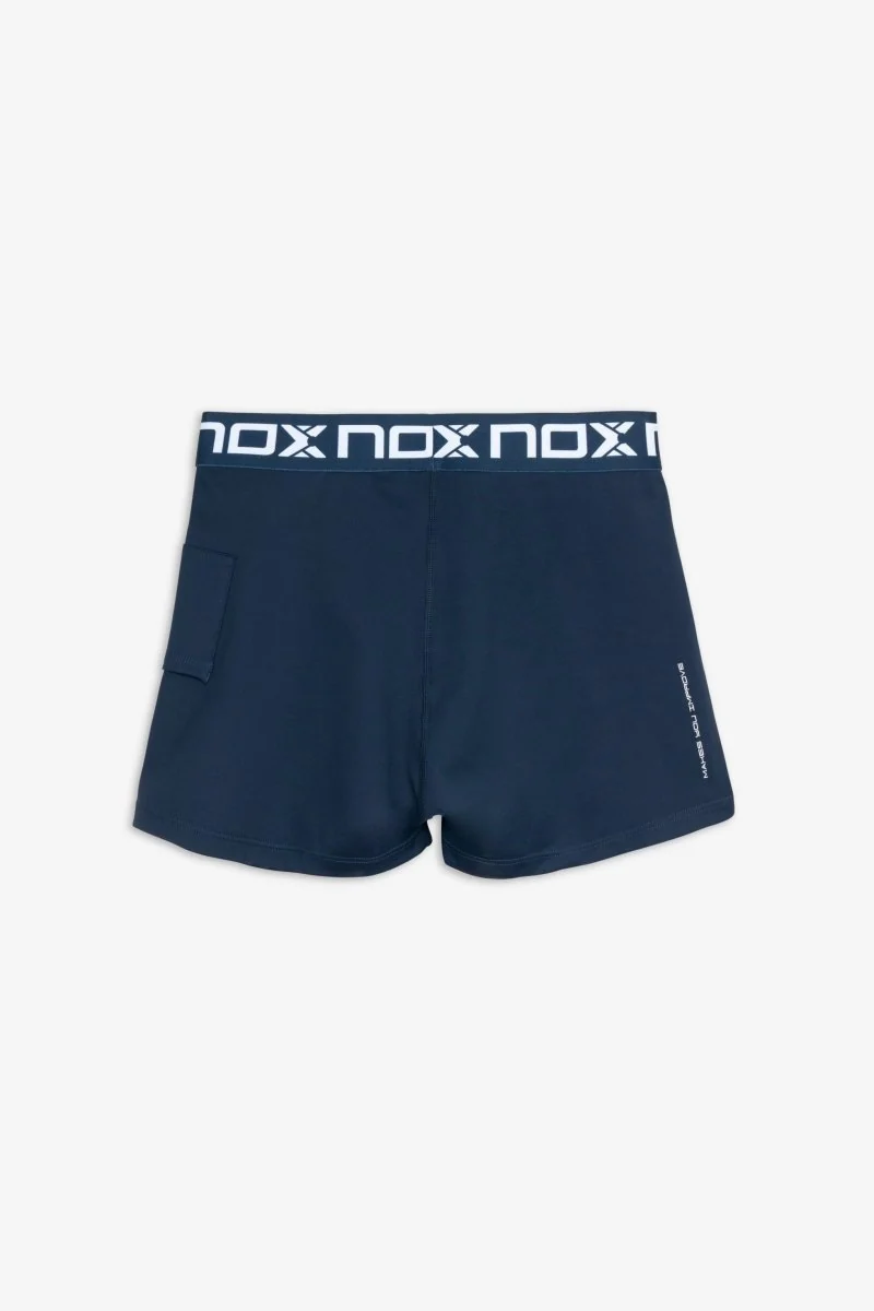 vestido para mujer nox team navy blue 6 Vestido para Mujer Nox Team Navy Blue, short interior, vista trasera