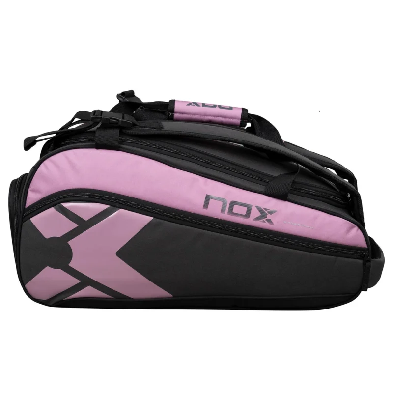 Paletero Nox Street Series 45L Gris y Rosa, vista frontal
